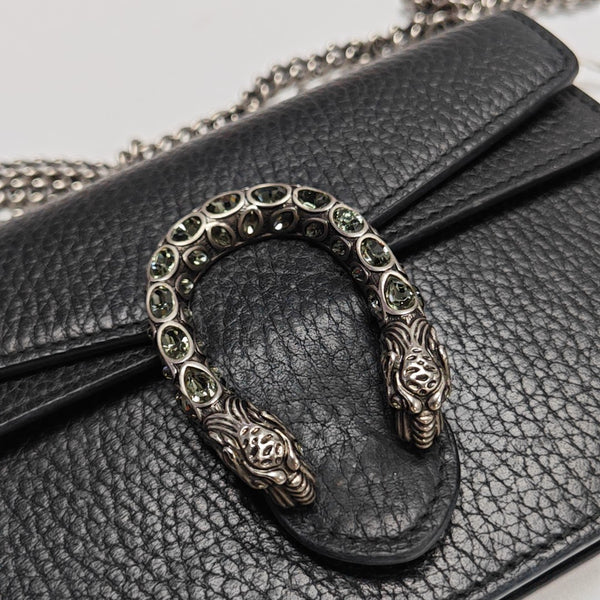 Dionysus Super Mini Calfskin Black