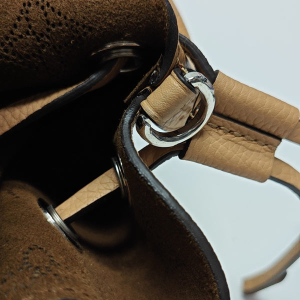BELLA Monogram Calfskin Brown