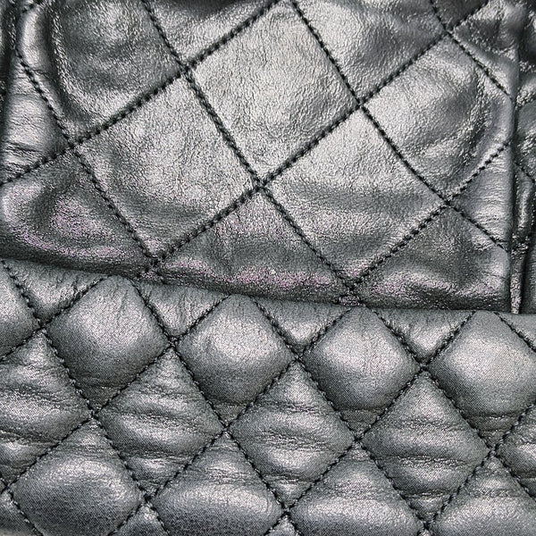 Quilted Calfskin Shoulder Bag Green
