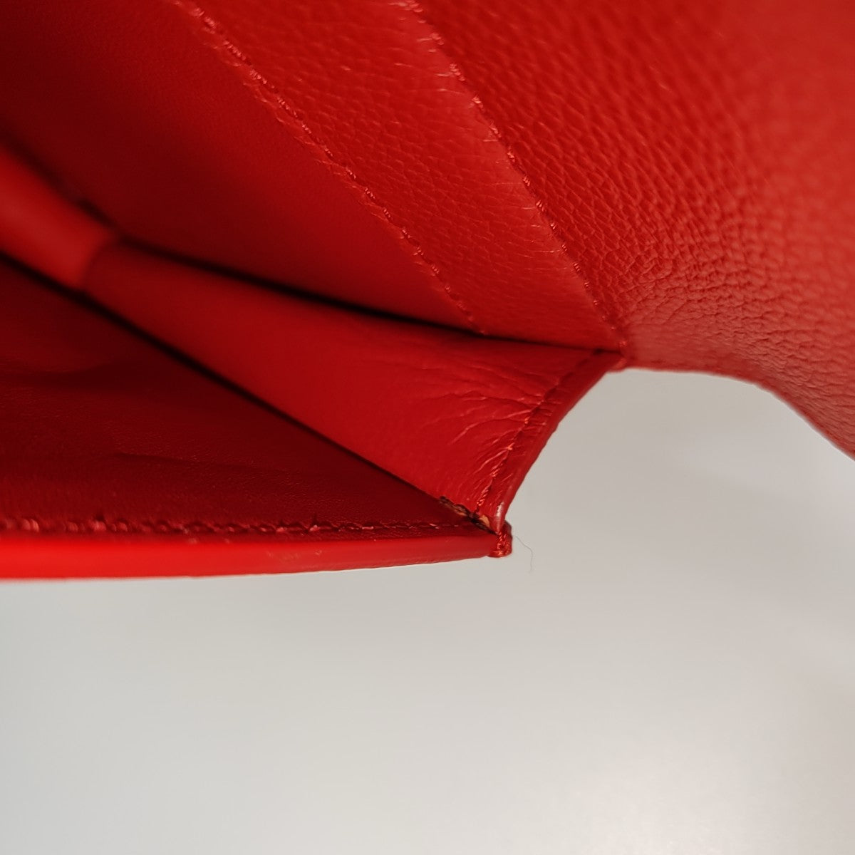 Title Mini Calfskin Red