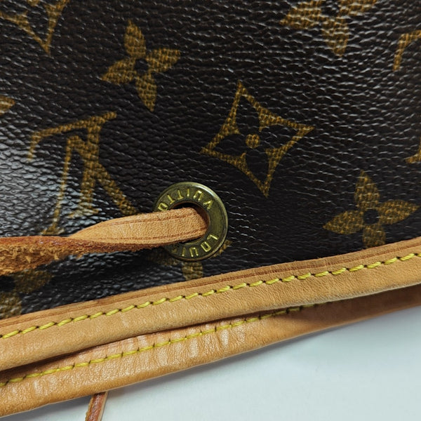 NÉONOÉ PM Monogram Coated Canvas Brown