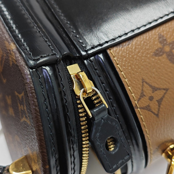 CANNES PM Monogram Coated Canvas Brown