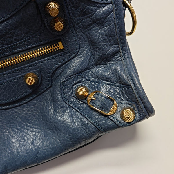 Classic City Mini Lambskin Blue