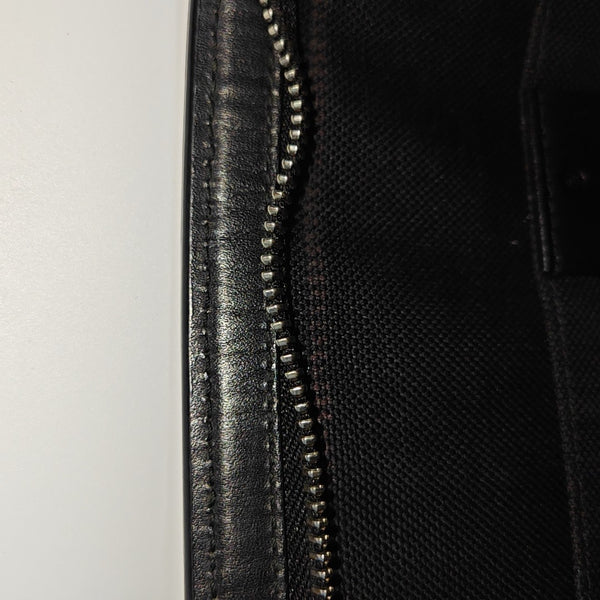GG Supreme Monogram Coated Canvas Gray