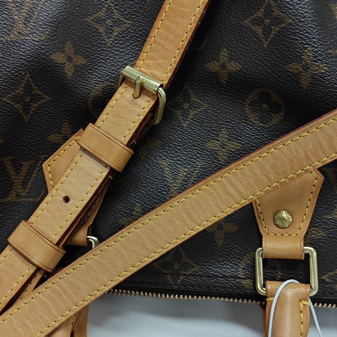 SPEEDY 25 Monogram Coated Canvas Brown