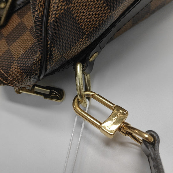 SPEEDY 25 Damier Ebene Coated Canvas Brown