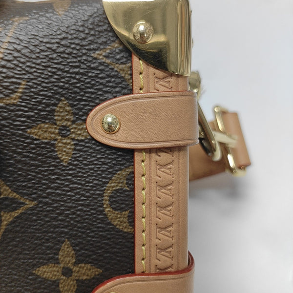 SIDE TRUNK PM Monogram Coated Canvas Brown