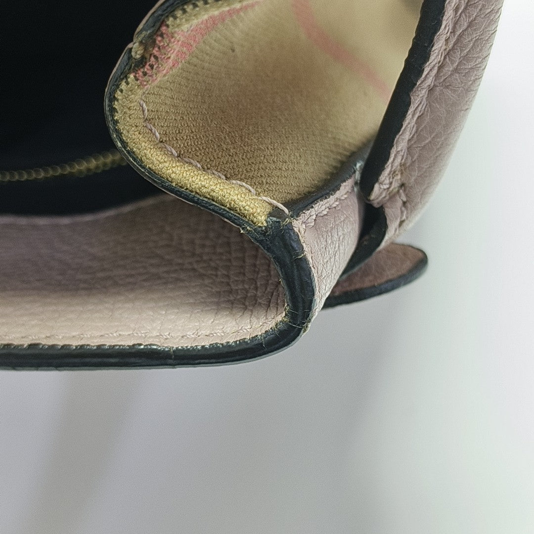 The Banner Small Calfskin Pink