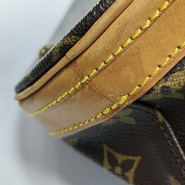 BUCKET PM Monogram Coated Canvas Brown