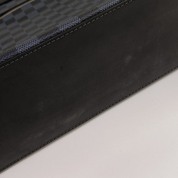 GREENWICH Damier Coated Canvas Blue
