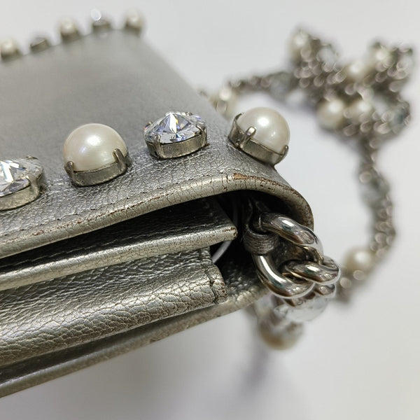 Glacé Calf Calfskin Silver