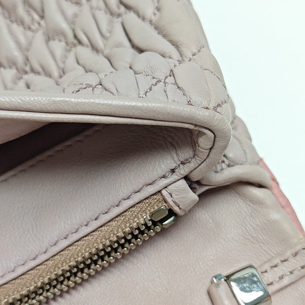 Crystal Quilted Lambskin Red