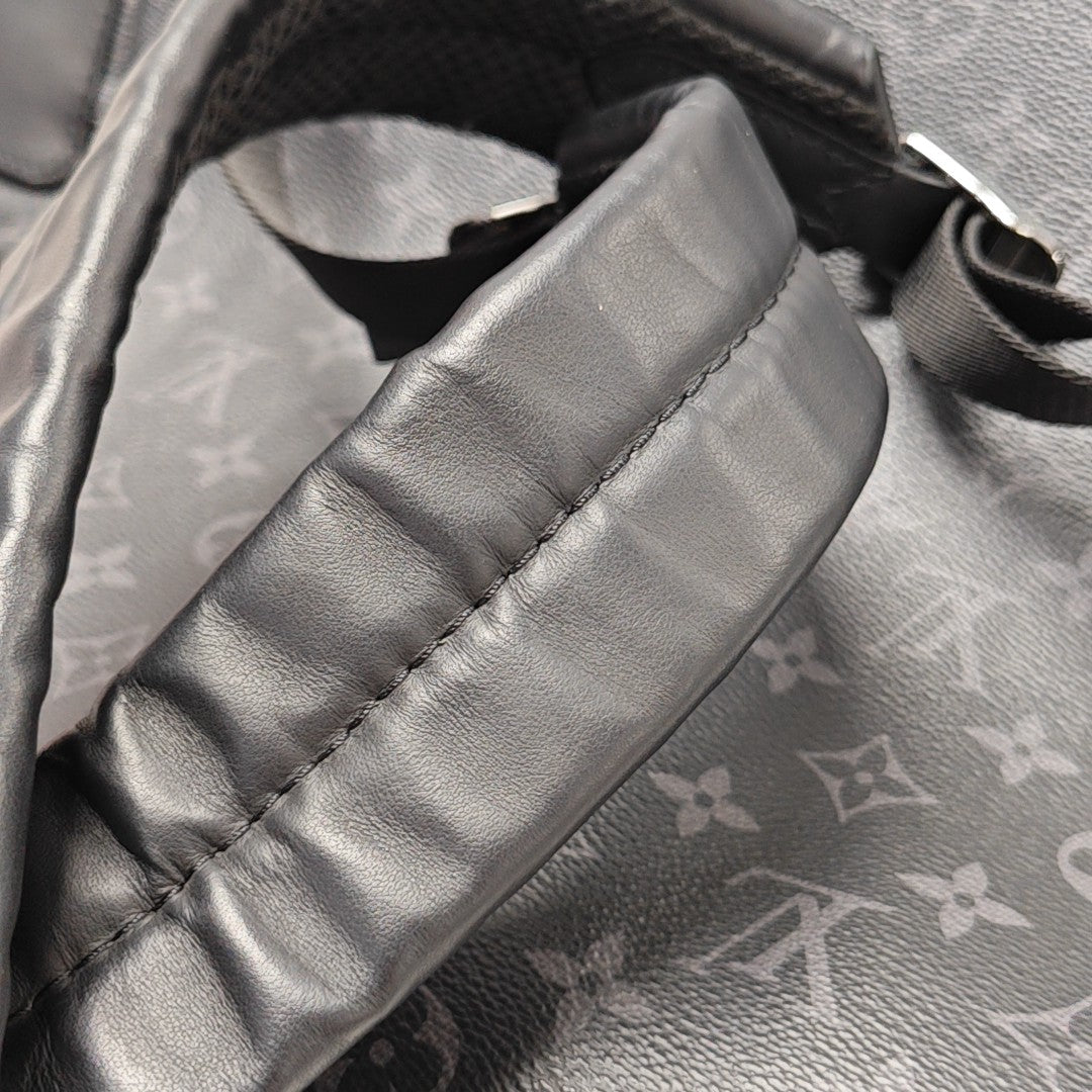 DISCOVERY PM Monogram Coated Canvas Black