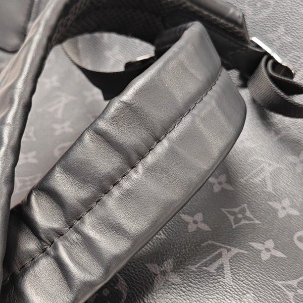DISCOVERY PM Monogram Coated Canvas Black