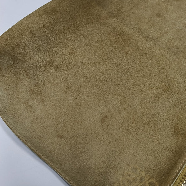 T Pouch Suede Beige