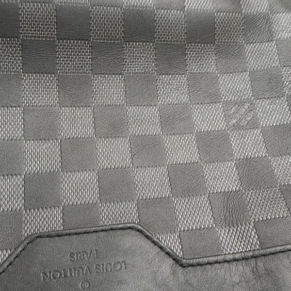 CAMPUS Damier Graphite Calfskin Black