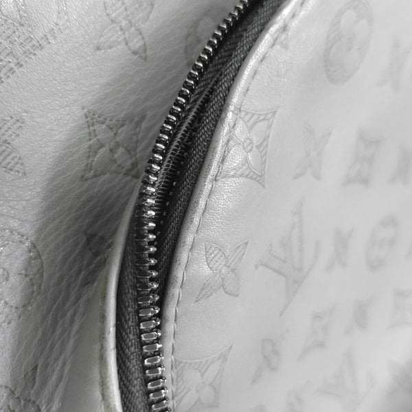 RACER Monogram Calfskin Gray