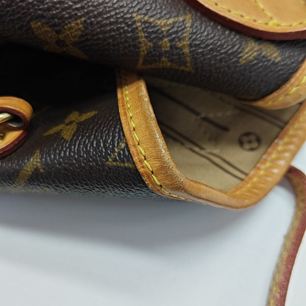 NEVERFULL GM Monogram Coated Canvas Brown