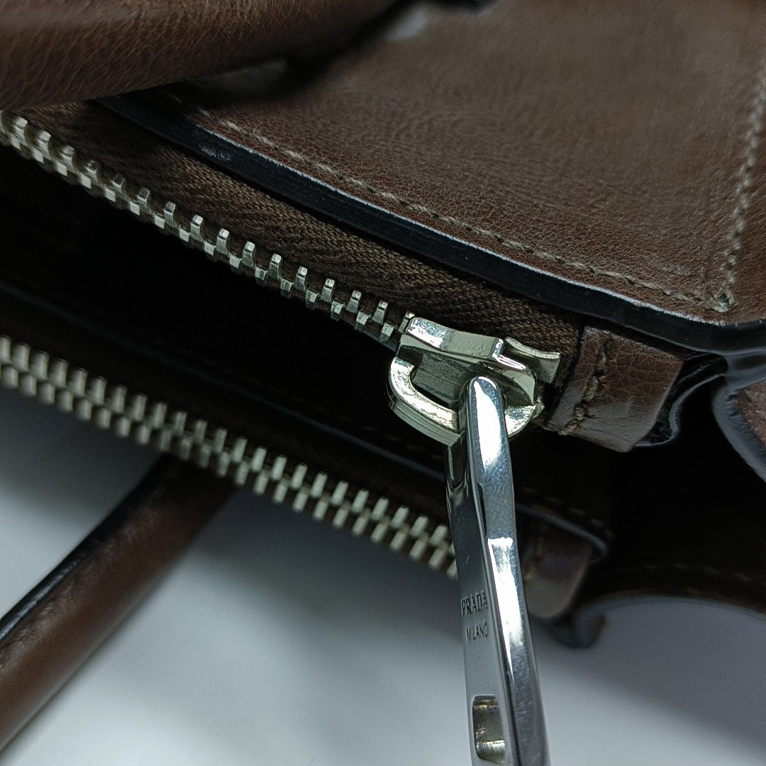 Glace Calf Calfskin Brown