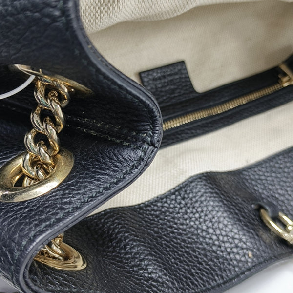 Soho Large Calfskin Black