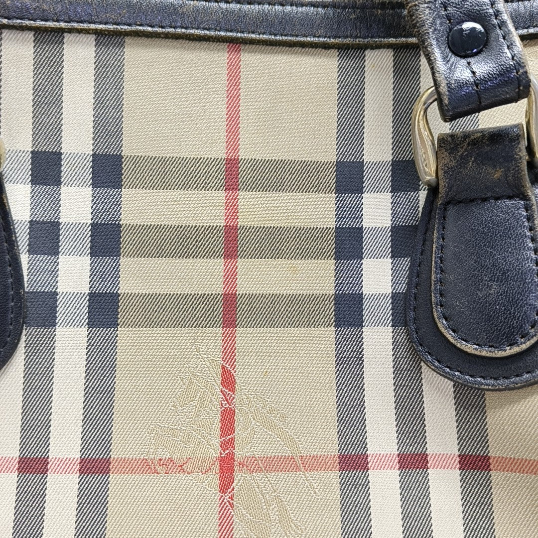 Canvas Top Handle Bag Beige