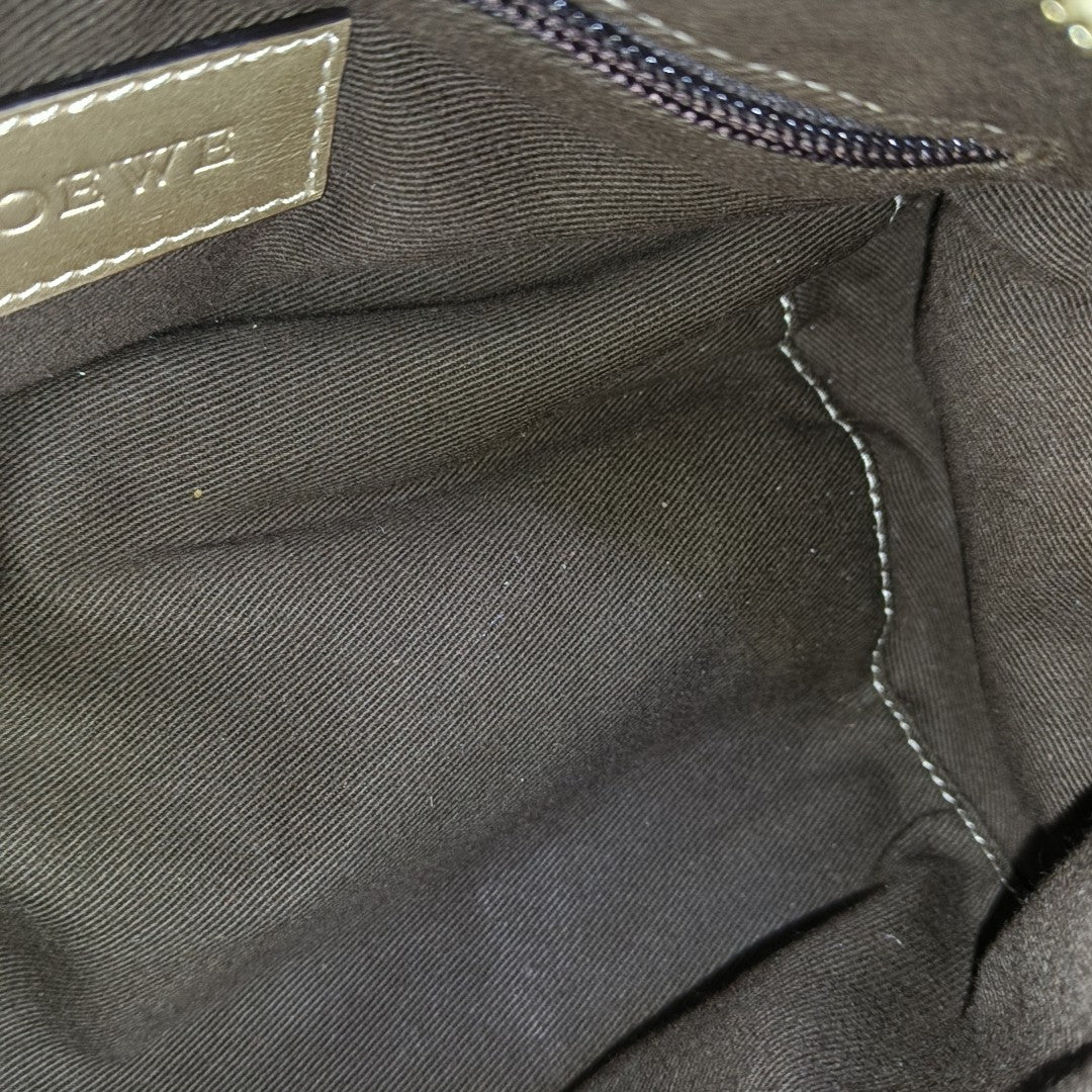 Canvas Top Handle Bag Beige