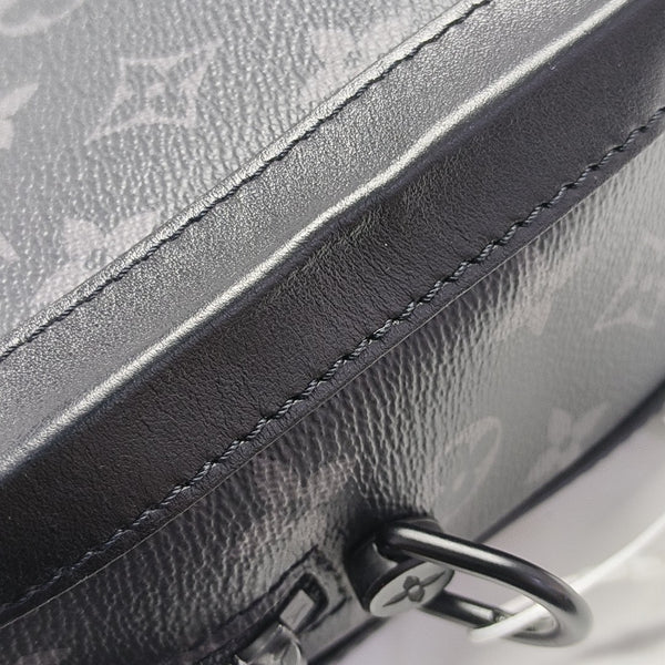 SOFT TRUNK Monogram Coated Canvas Black