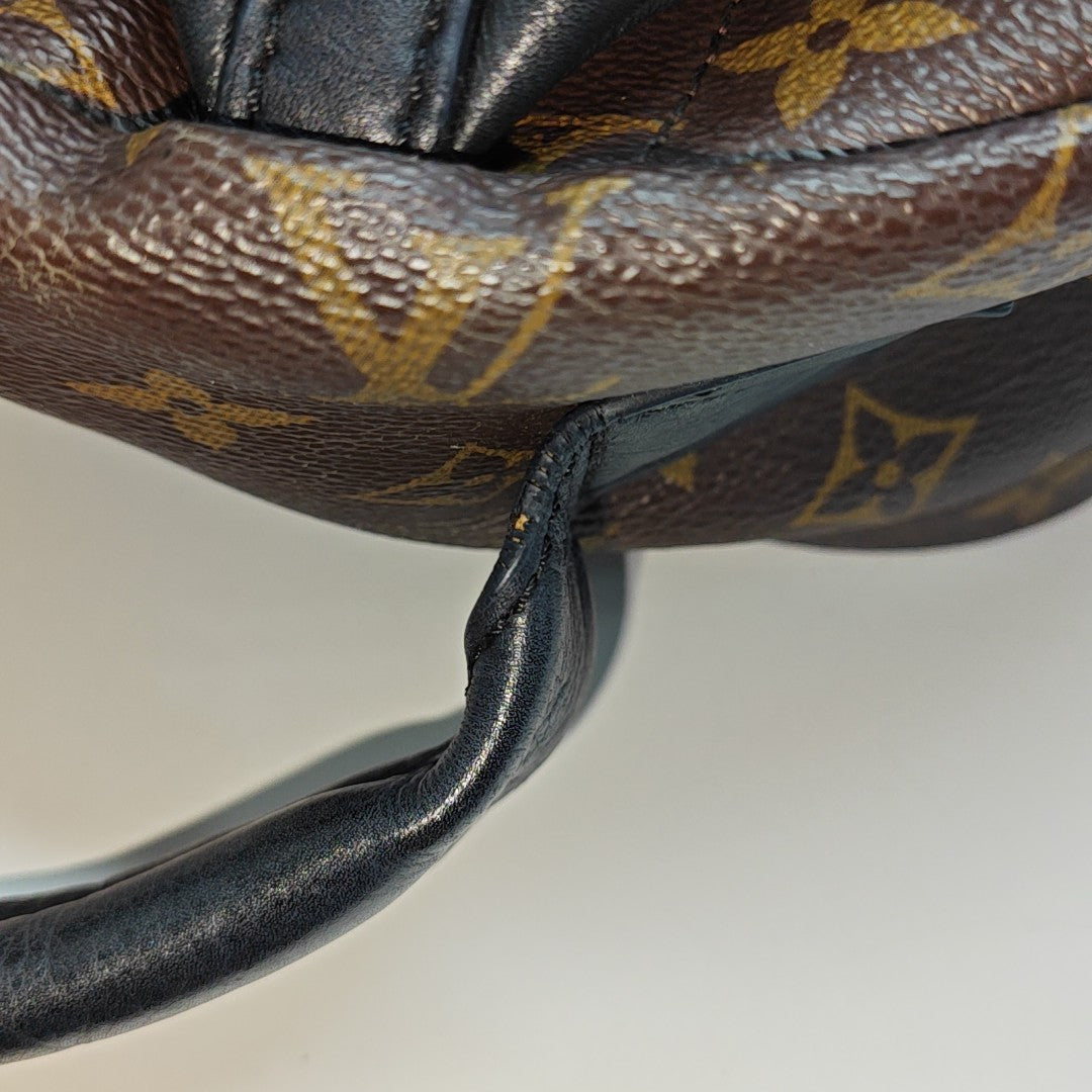 PALM SPRINGS MM Monogram Coated Canvas Brown