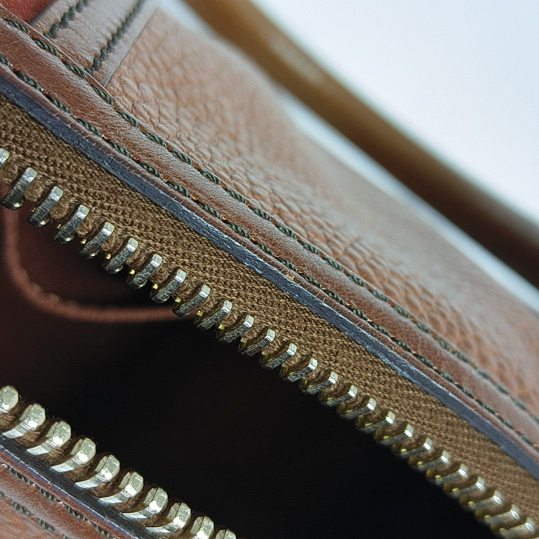 Alchester Quilted Calfskin Brown