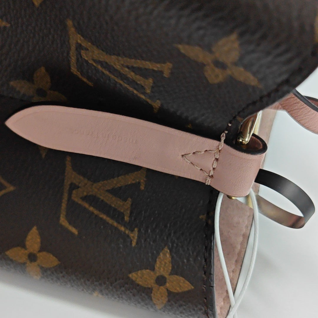 NÉONOÉ MM Monogram Coated Canvas Brown