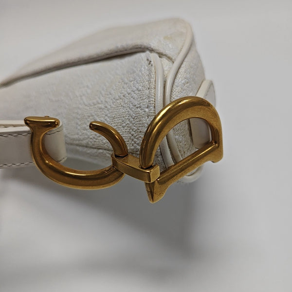 Saddle Mini Canvas White