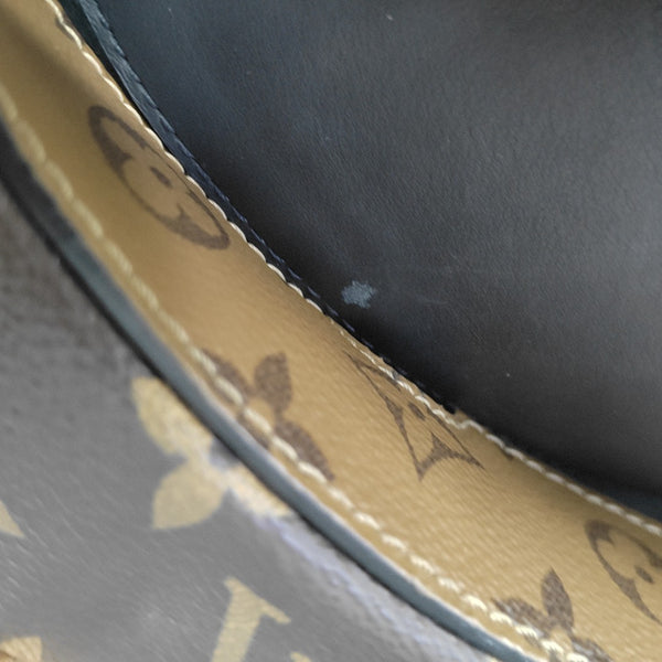 TWINNY Monogram Coated Canvas Brown