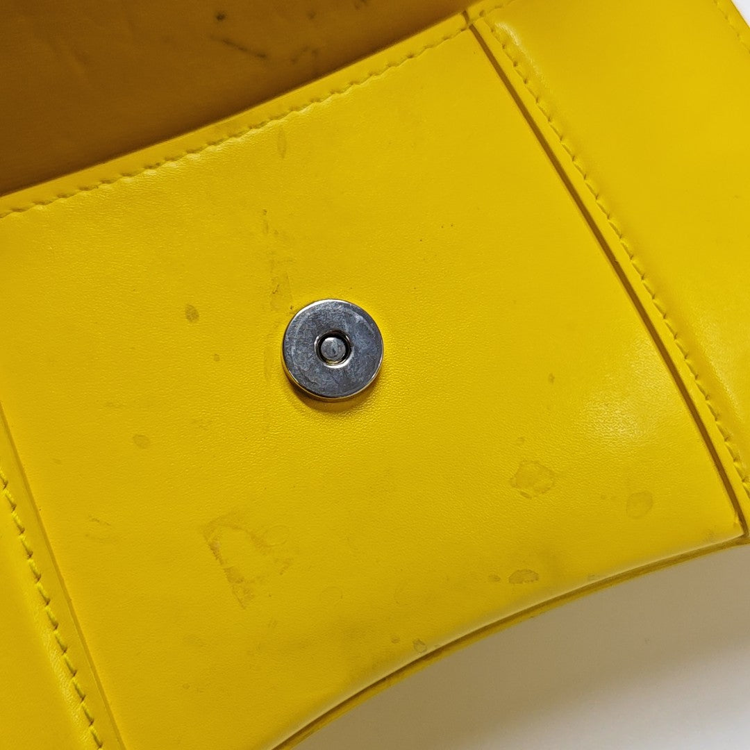 Hourglass XS Calfskin Yellow