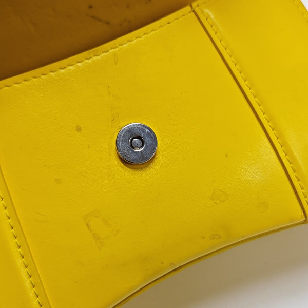 Hourglass XS Calfskin Yellow