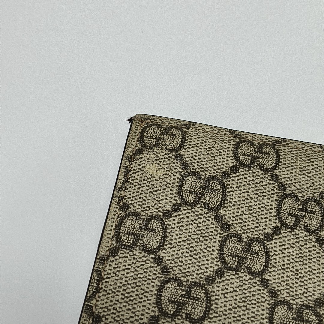 GG Supreme Monogram Coated Canvas Black