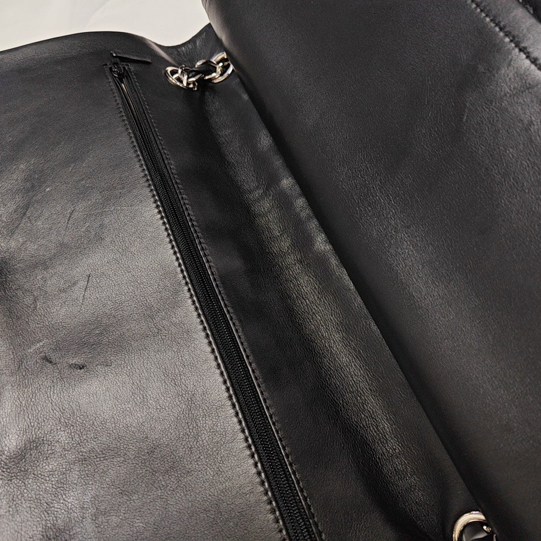2.55 Calfskin Black