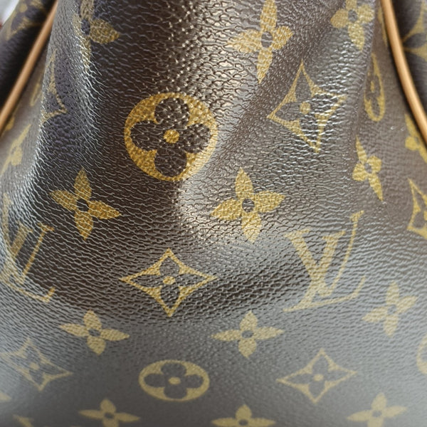 TIVOLI GM Monogram Coated Canvas Brown