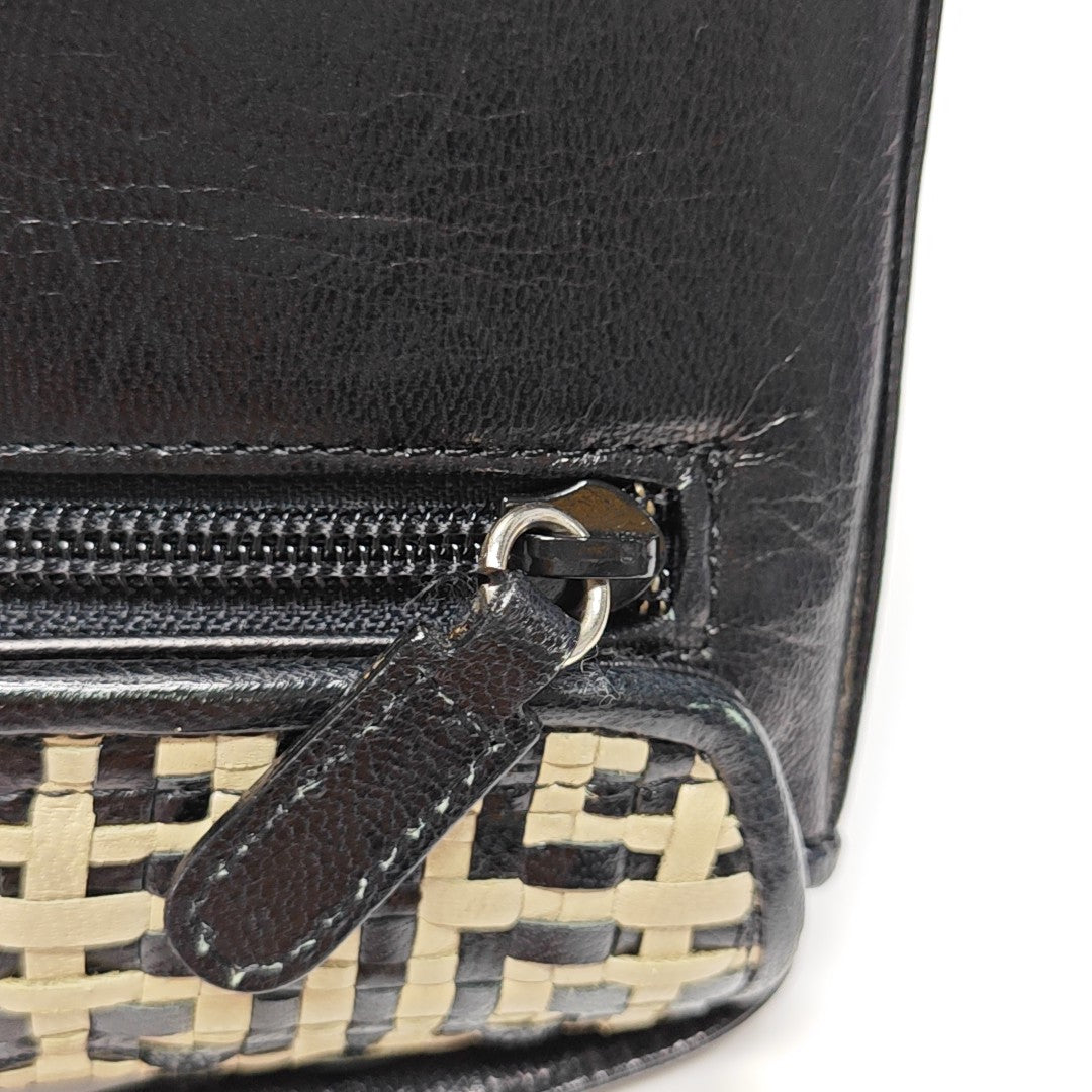 Calfskin Shoulder Bag Black
