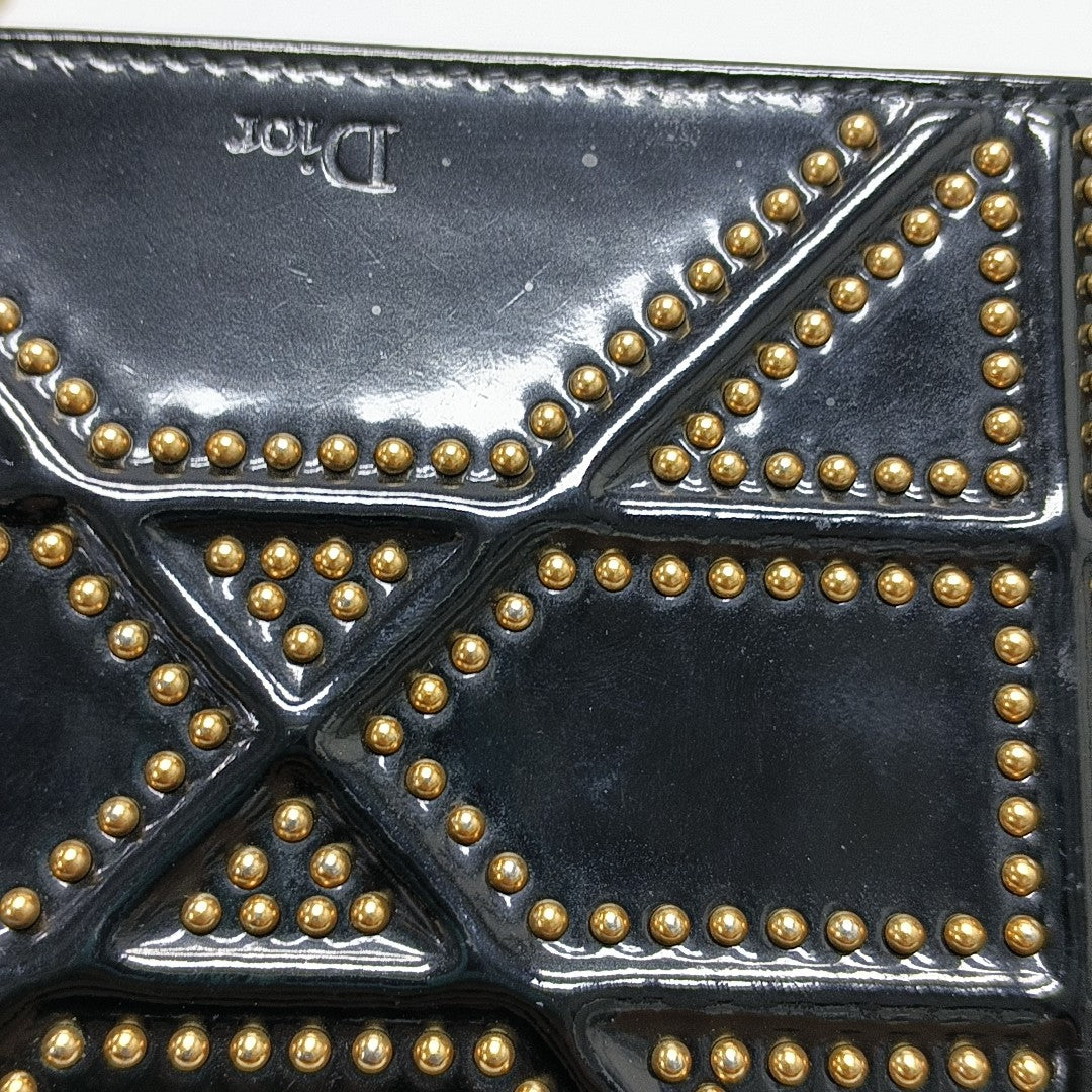 Diorama Cannage Calfskin Black