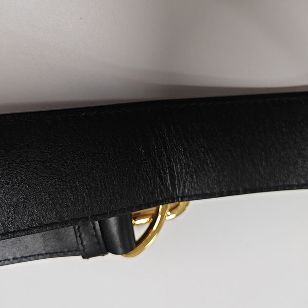 30 Montaigne Mini Calfskin Black
