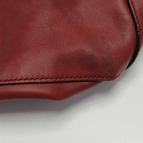 Calfskin Tote Bag Red