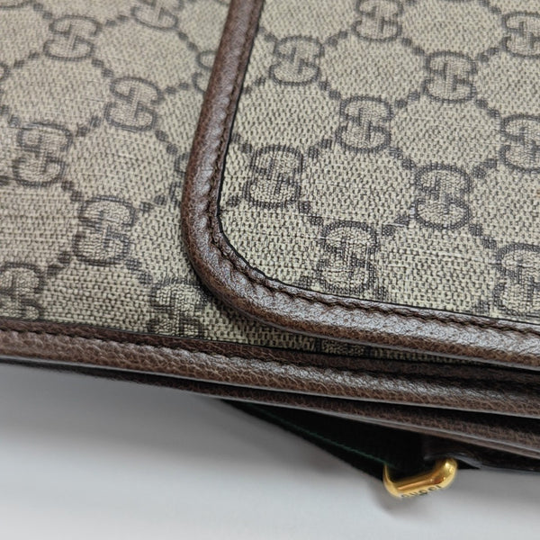 Neo Vintage Large Monogram Coated Canvas Brown