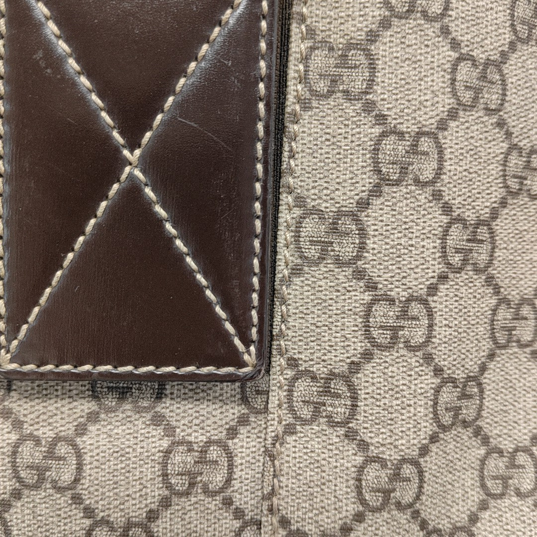Monogram Coated Canvas Beige