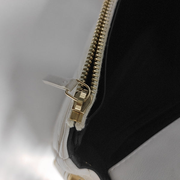 WOC Quilted Calfskin White
