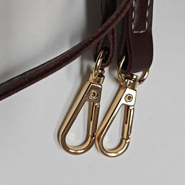 Suede Tote Bag Brown