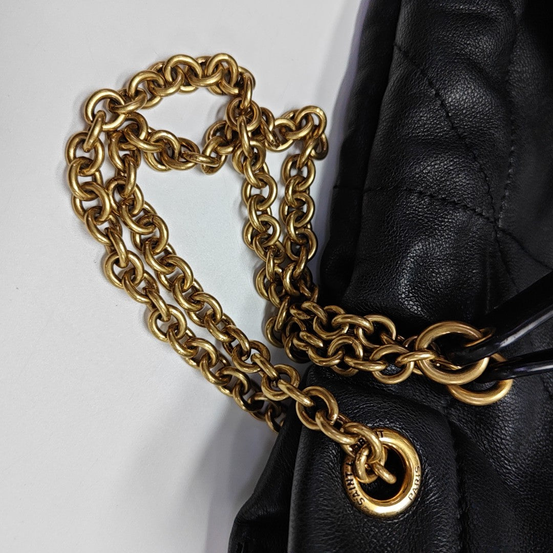 JAMIE POCHON Lambskin Black