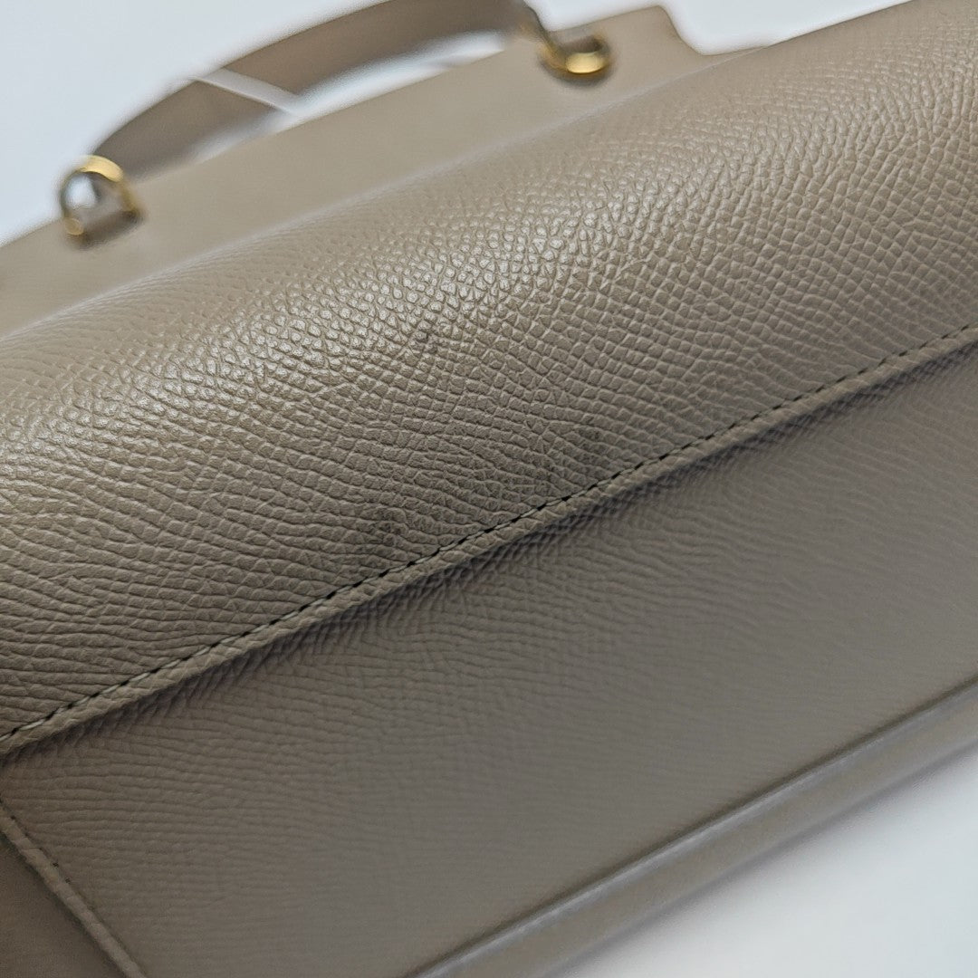 BELT Micro Calfskin Beige