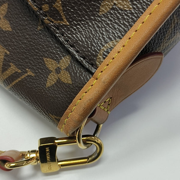 DIANE Monogram Coated Canvas Brown