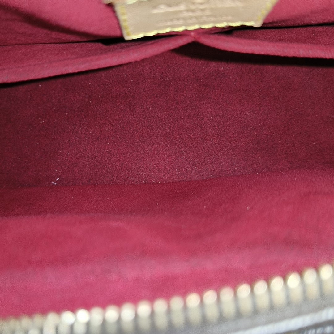 VIVA CITE Monogram Coated Canvas Brown