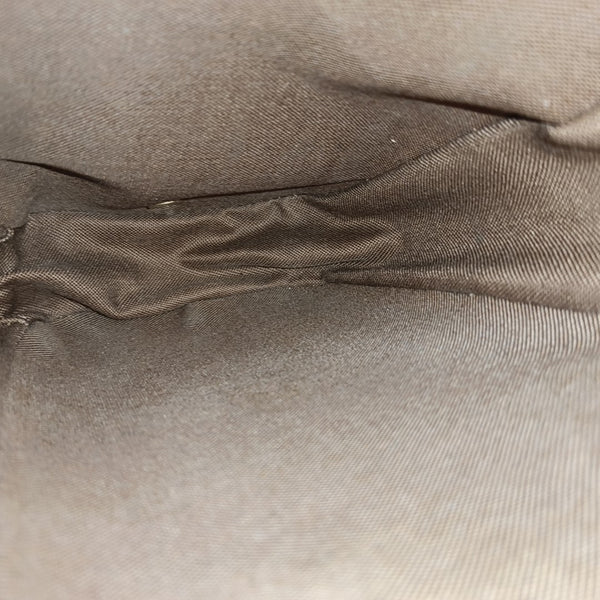 GANGE Monogram Coated Canvas Brown
